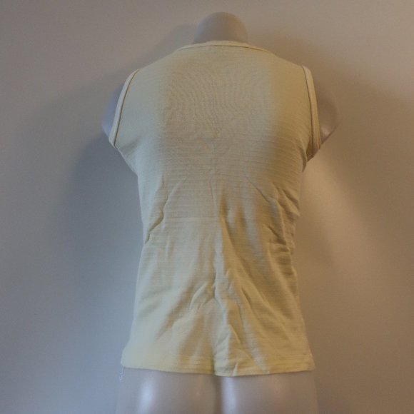 Womens Fila Light Yellow Tank Top 8 * - Picture 7 of 11